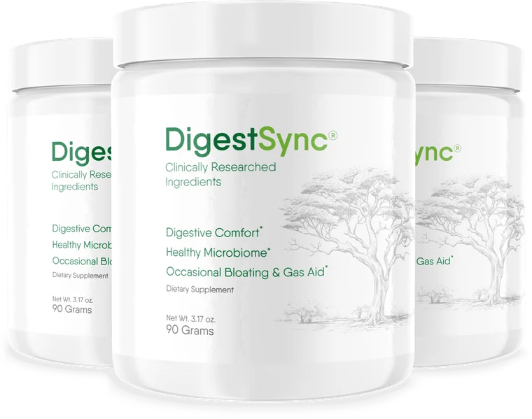DigestSync 3 jars — 90-day supply